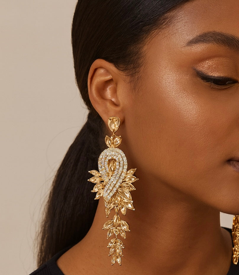 Cascade de Cristal Earrings