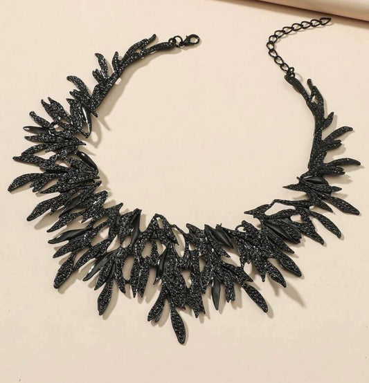 Noir Statement Necklace