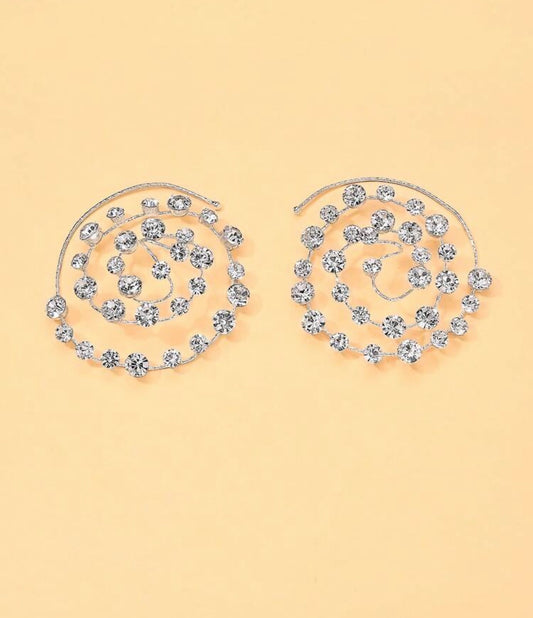 Statement Silver Earrings « One Piece »
