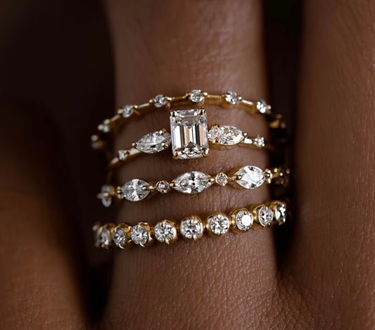 Les Quatre Lumières Ring Set