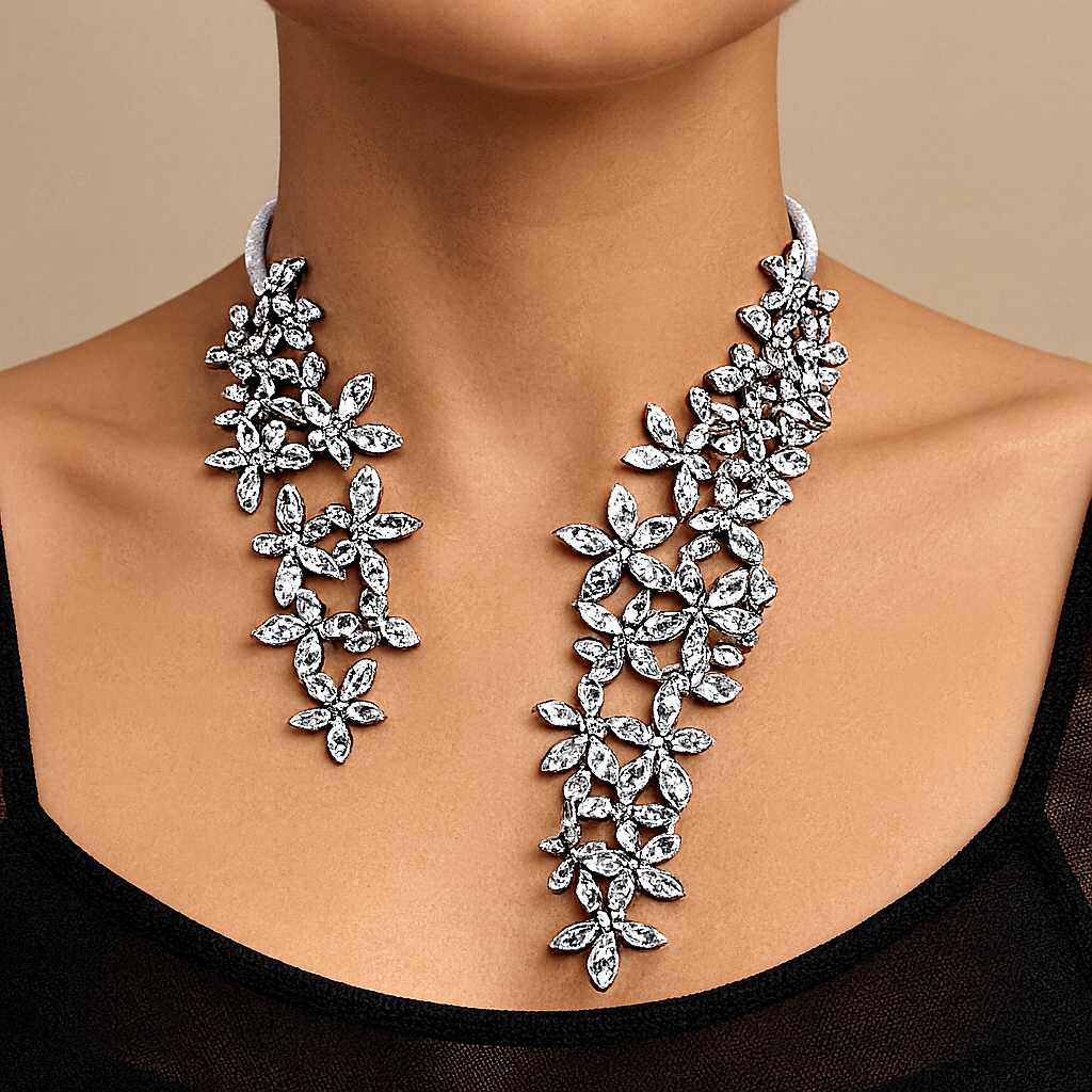 Reine Argentée Necklace