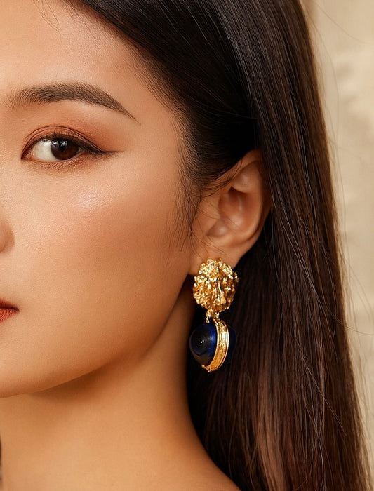 Sapphire Royale Earrings