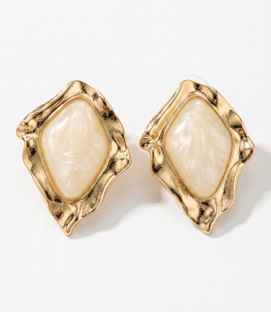Classic Stone Earrings