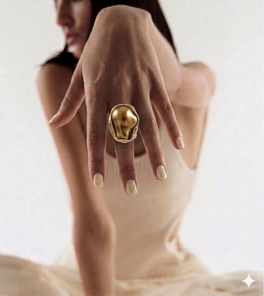 Bronze Pearl Ring