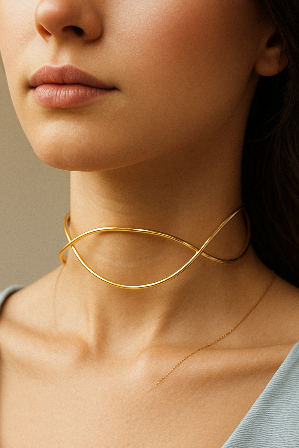 Double Layered Choker