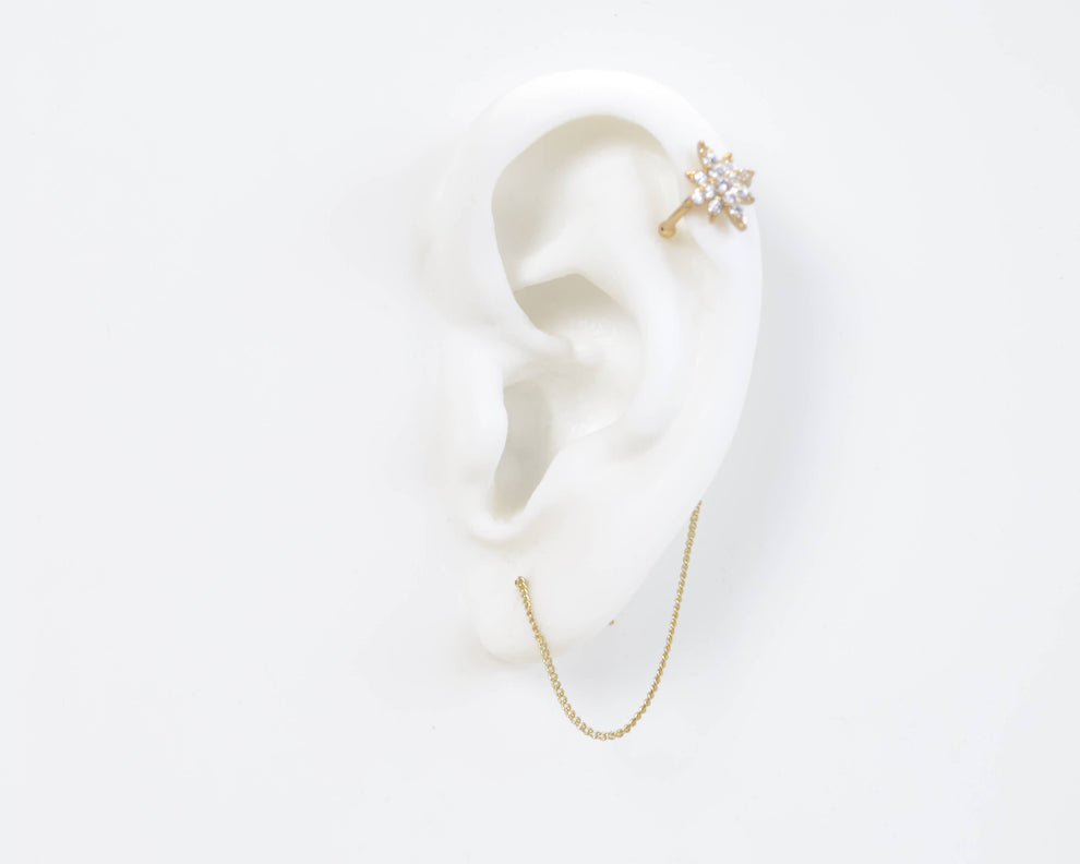 Shiny Hanging Single Earring