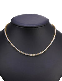 Classique Tennis Necklace “Super Shiny”