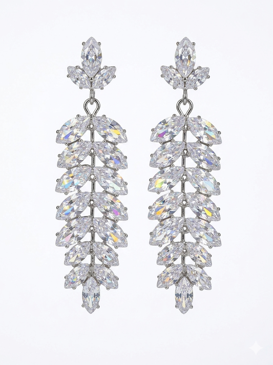 Soirée Leaf Earrings