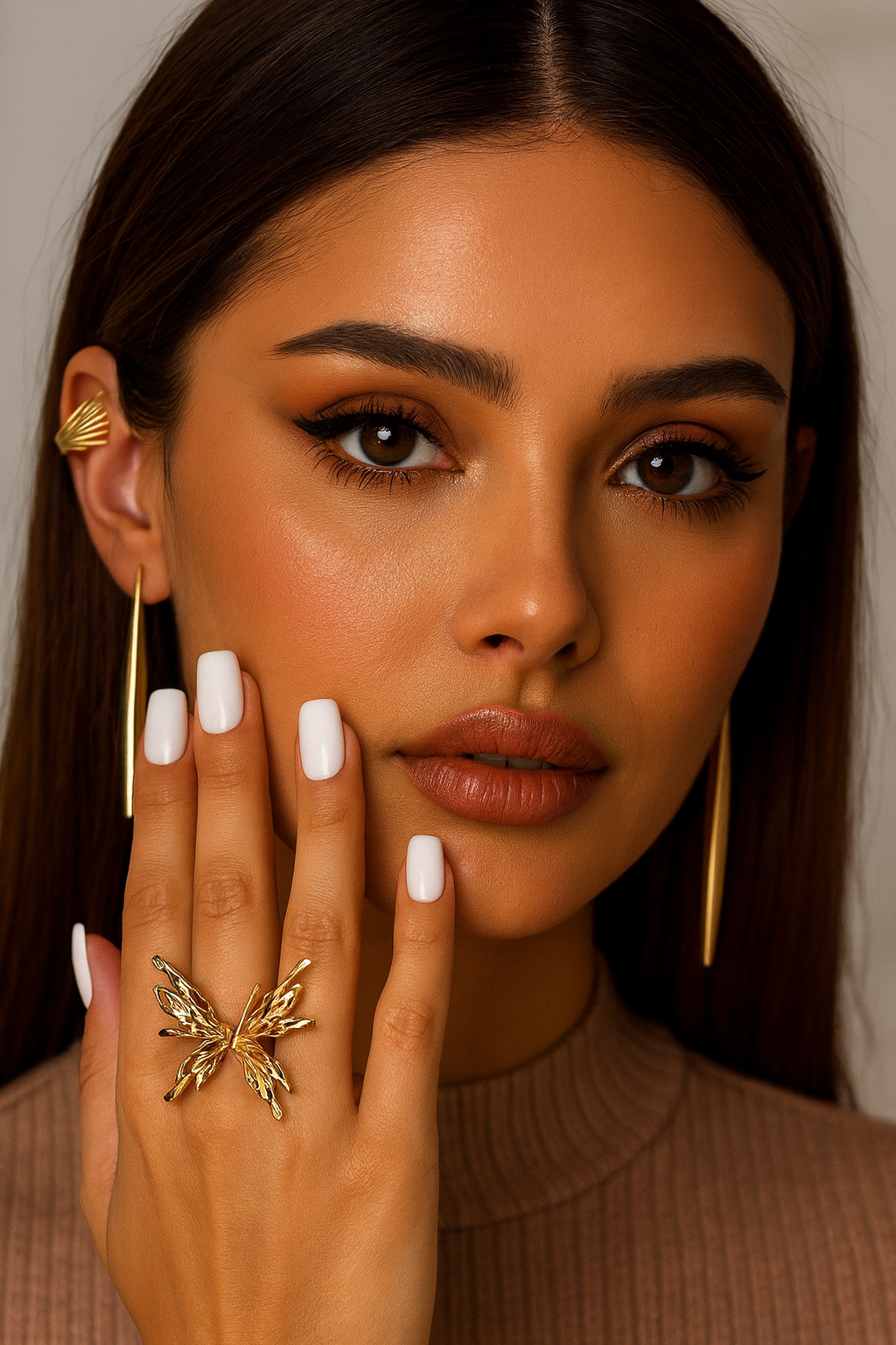 Butterfly Lily Ring