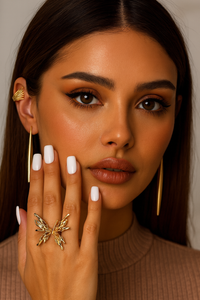 Butterfly Lily Ring