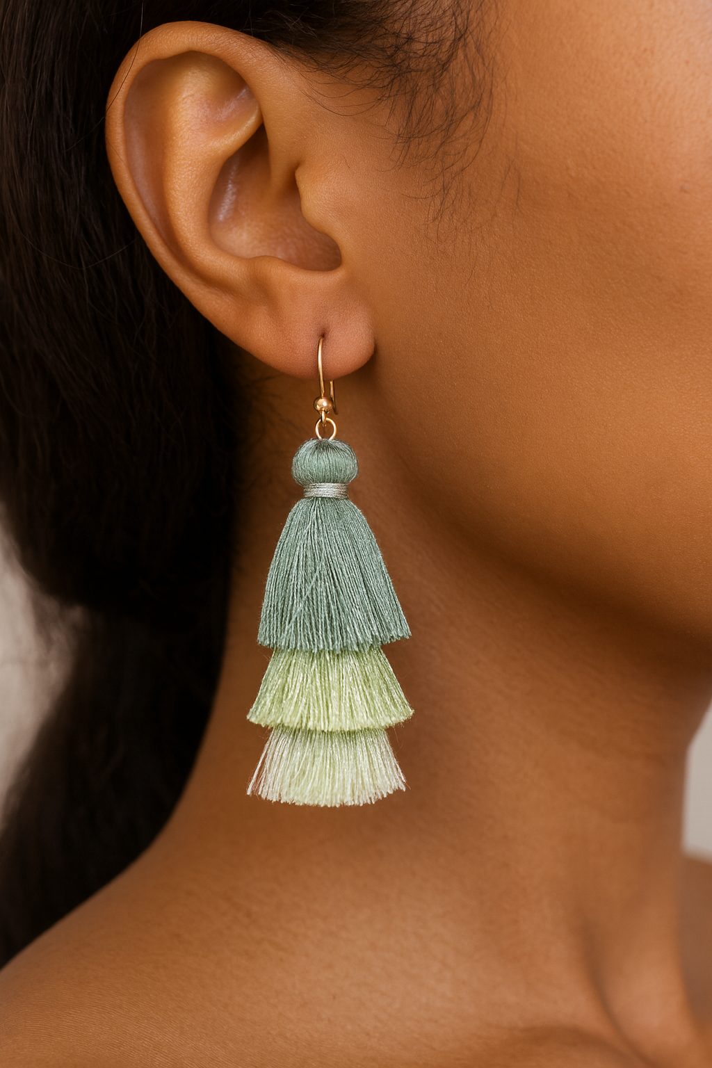 Colourful Tassel Earrings