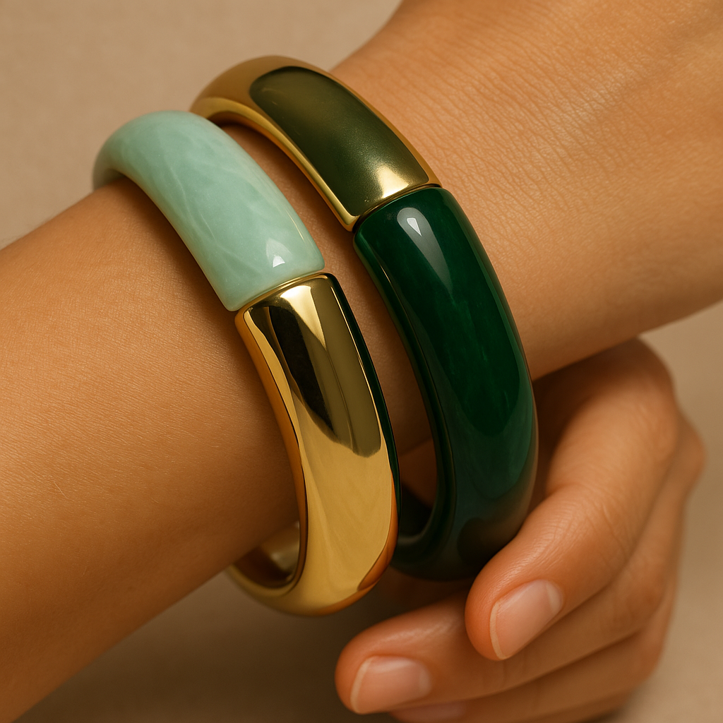 Chromé Doré Bracelet