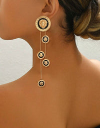 Lion Drop Earrings