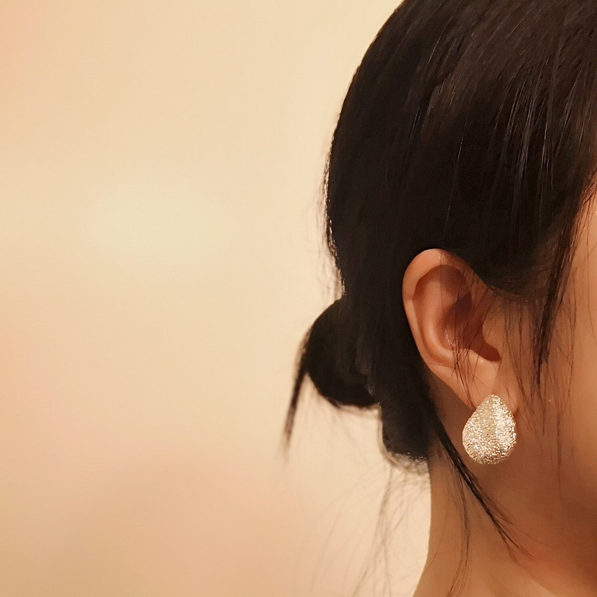 Irregular Teardrop Earrings