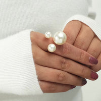 Open Pearl Ring