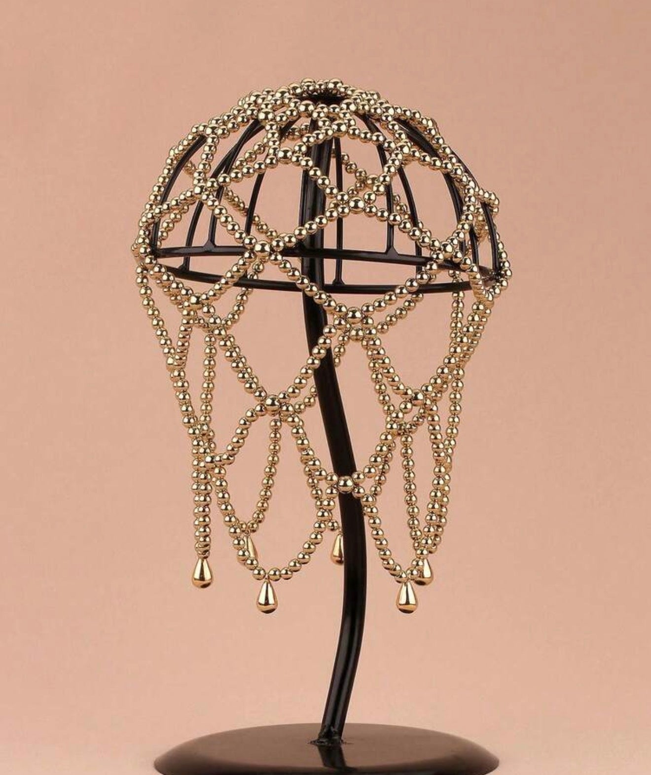 Lily Golden Head Piece