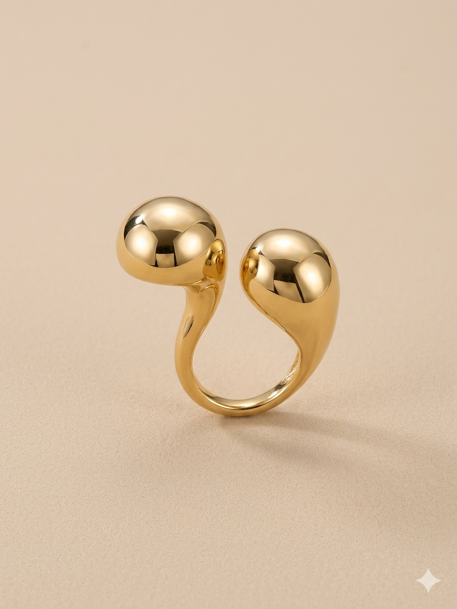 Duo Statement Ring