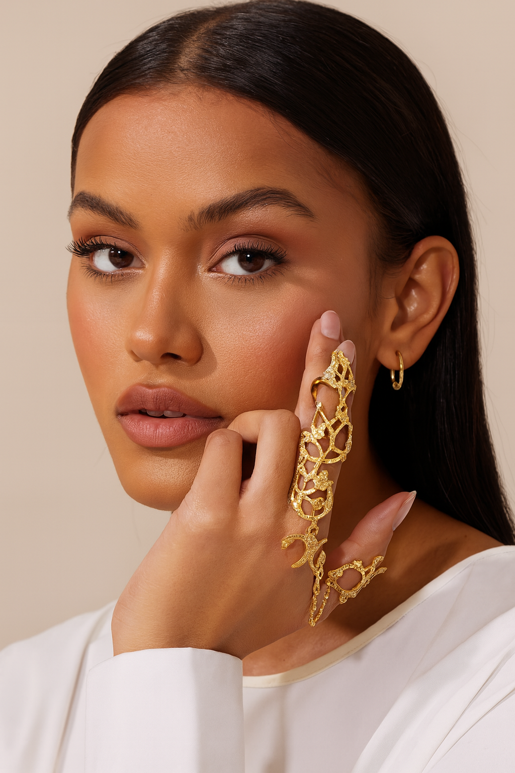 Noor Calligraphy Cuff