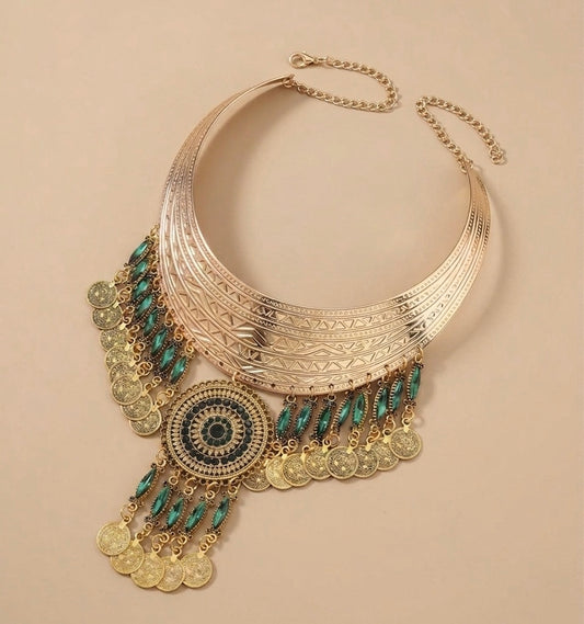 Arabesque Verte Necklace