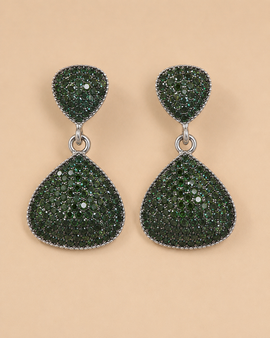 Nuit d’Émeraude Earrings