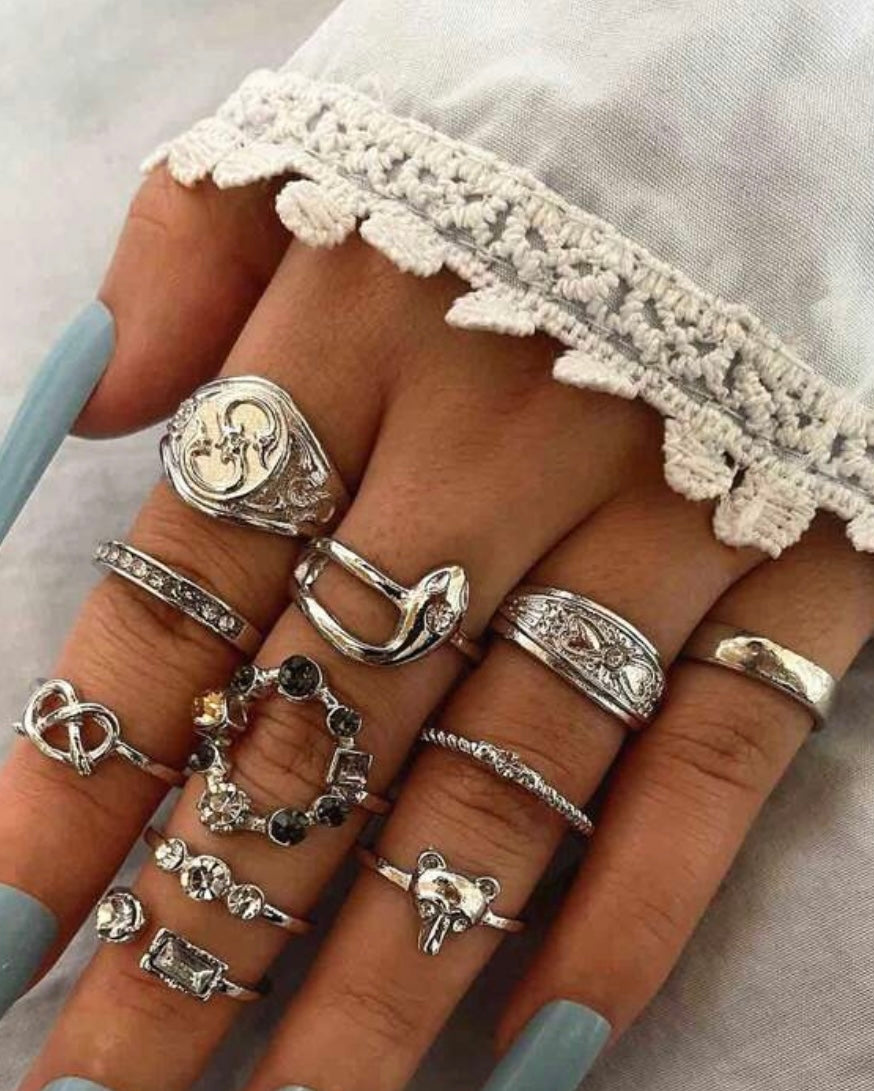 Celeste Ring Set