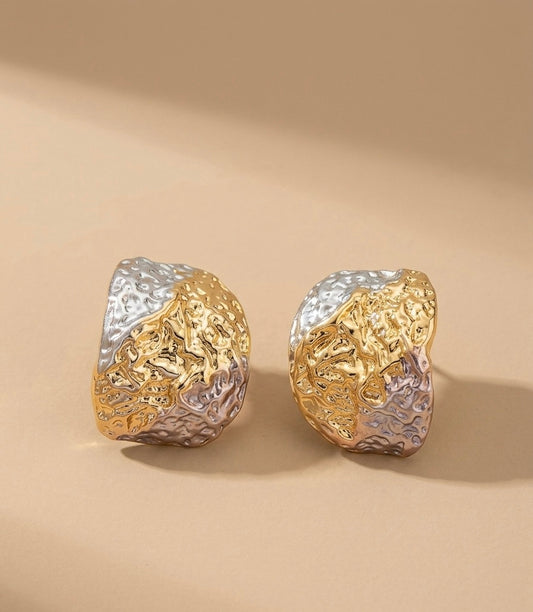 18K Gold Plated Hoop Earrings