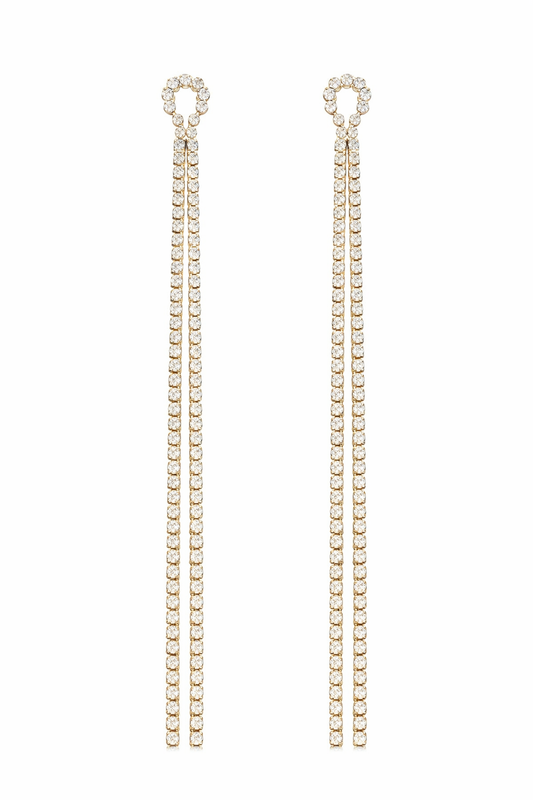 Long Tennis Earrings