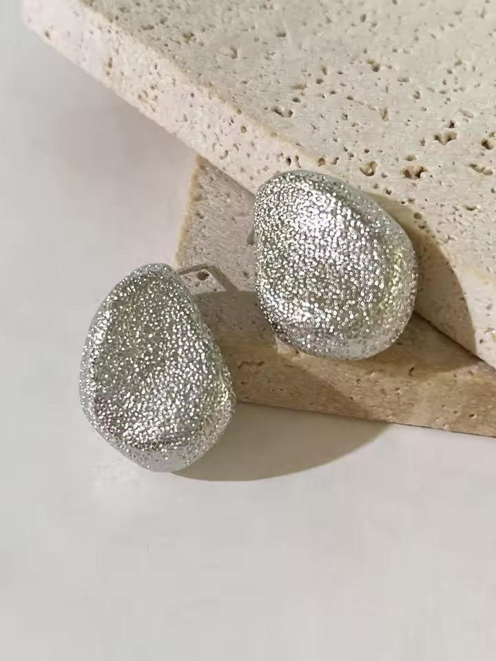 Irregular Teardrop Earrings