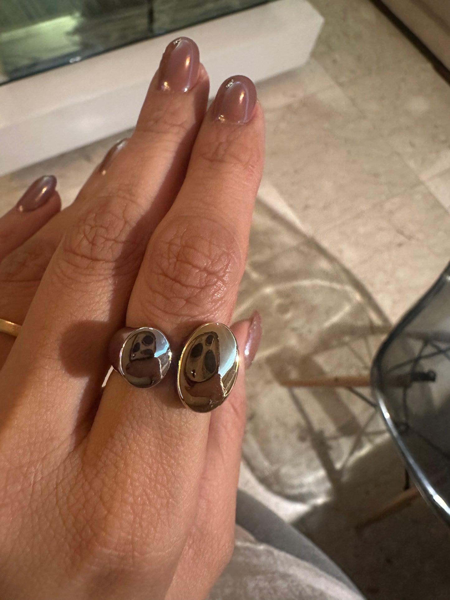 Démi Gold/Silver Ring