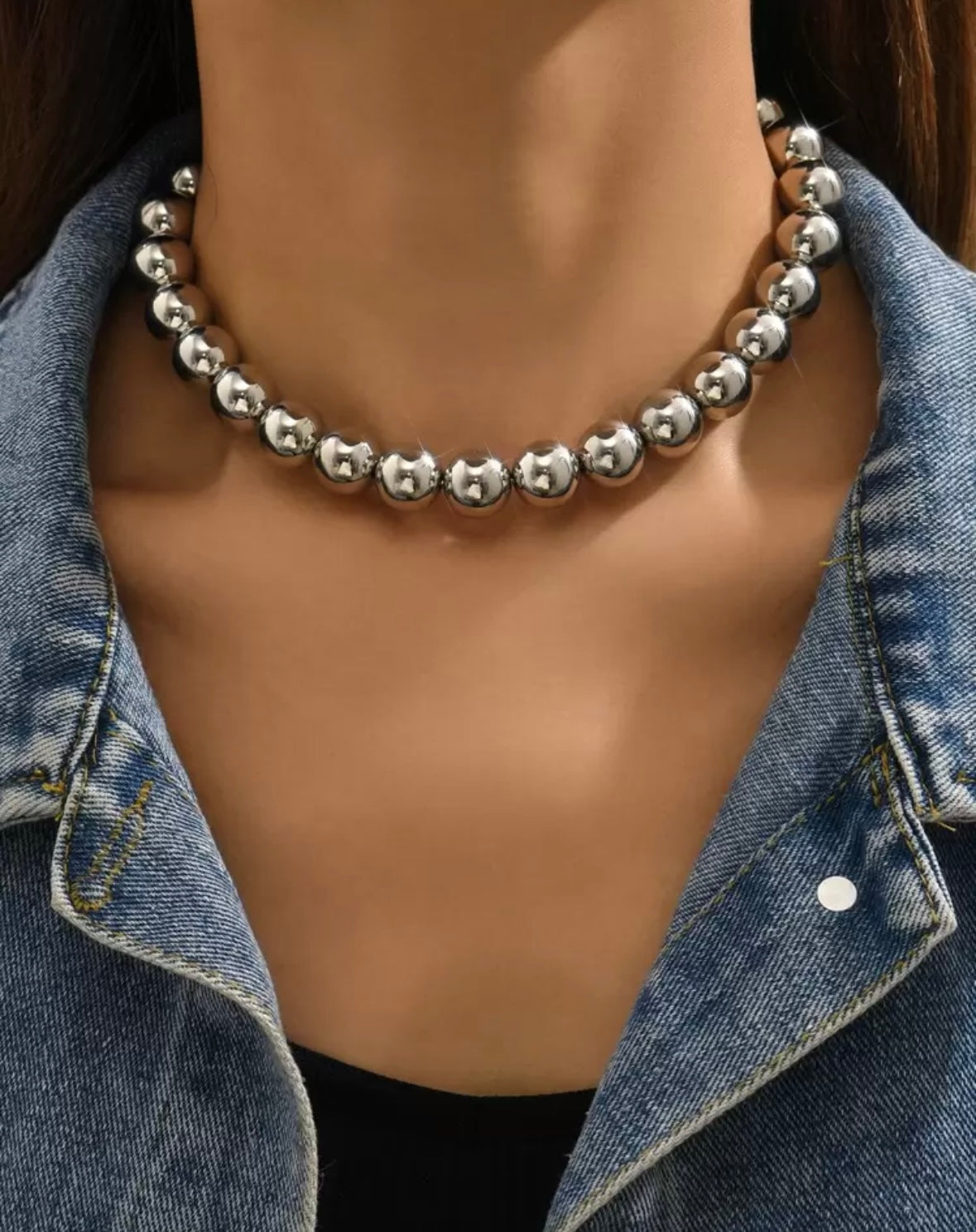 Charmed Silver Choker