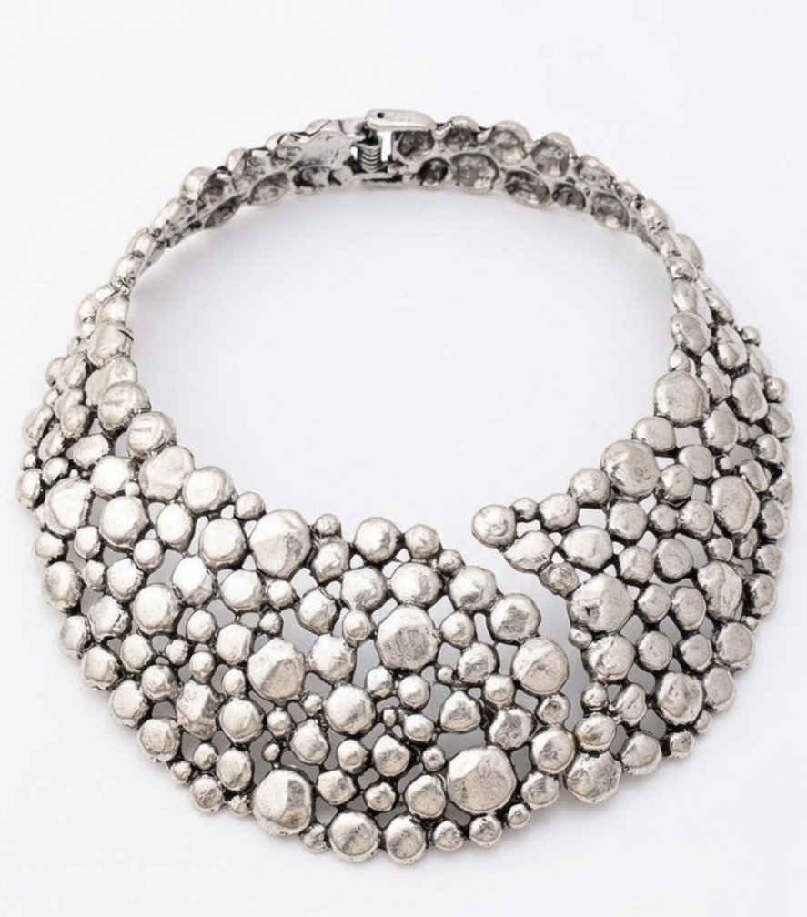 Rocher Argenté Statement Necklace