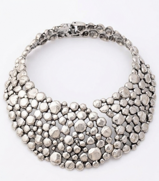 Rocher Argenté Statement Necklace
