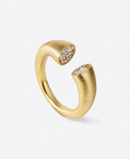 18K Gold Plated Chic Ring