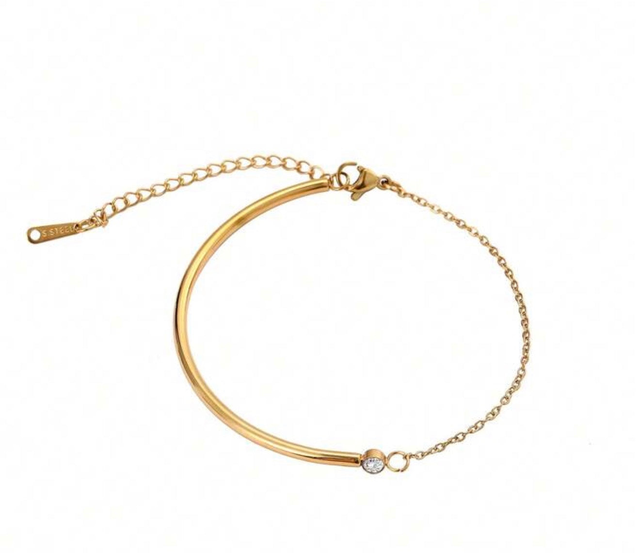 Minimalistic Lily Bracelet