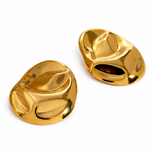 Stainless Steel Classic Courbe Earrings