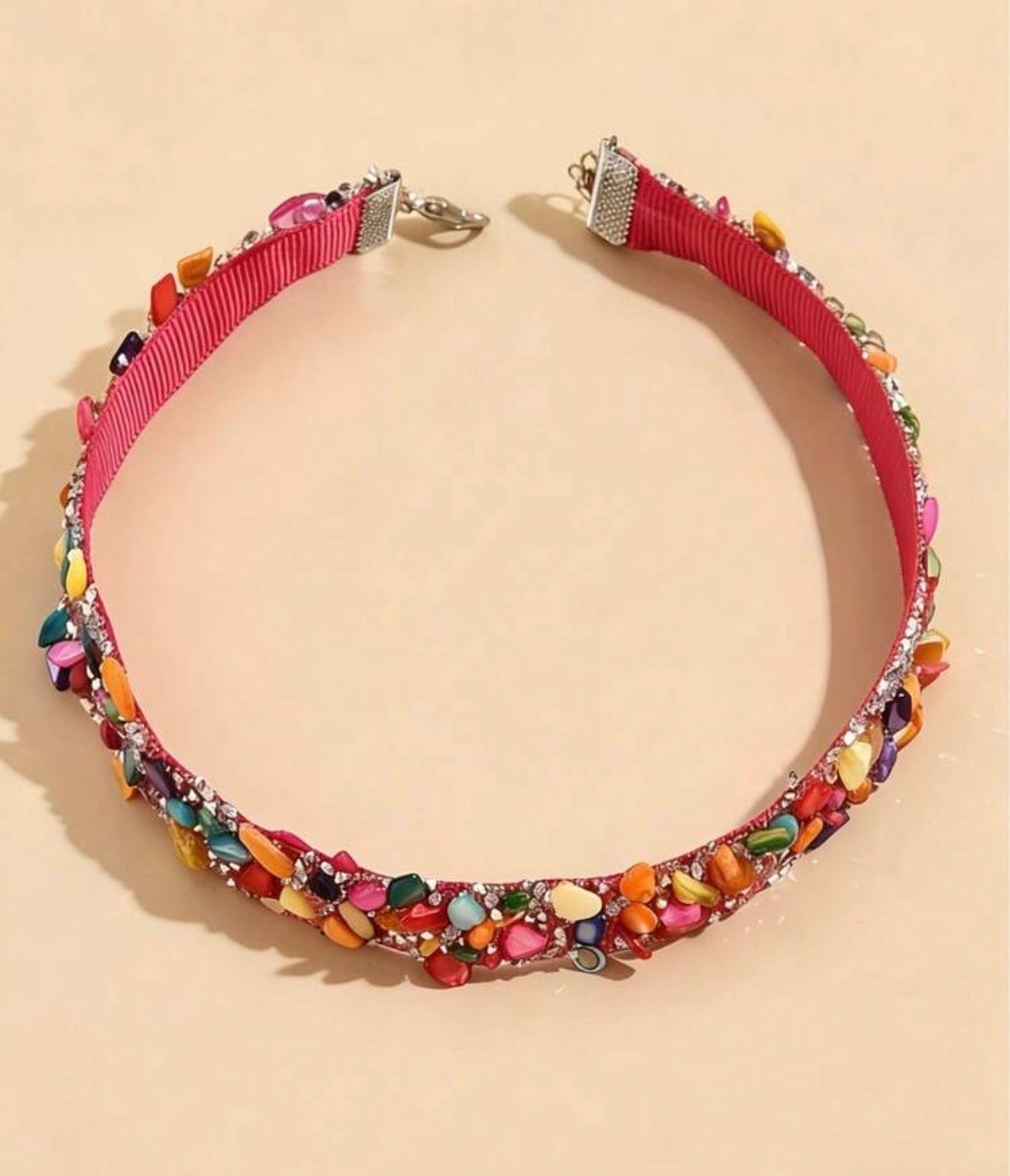 Multicolour Lily Choker