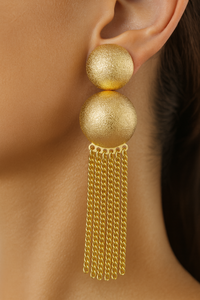 Golden Dangling Earring