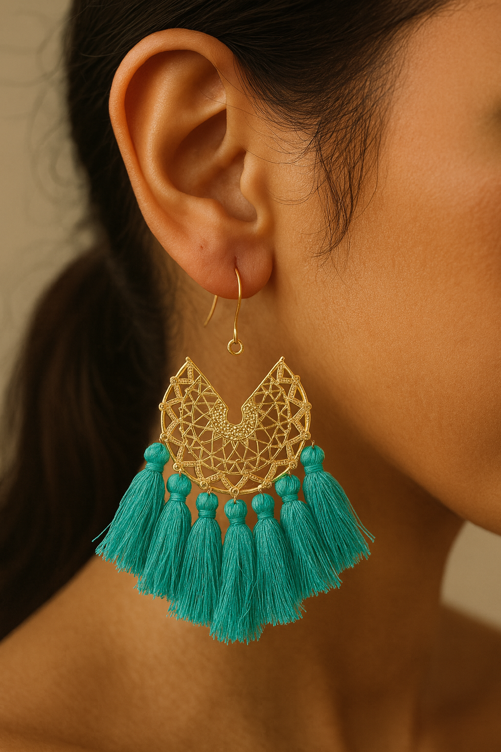 Aurora Tassel Earrings