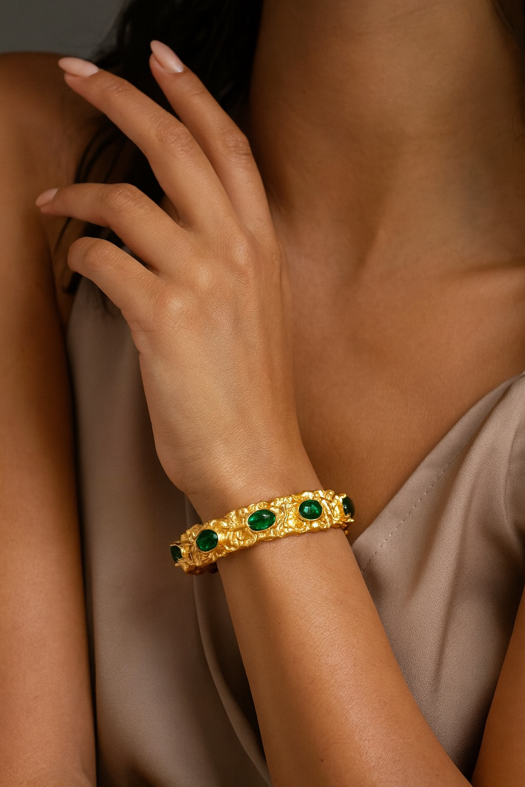 Émeraude Royale Bracelet