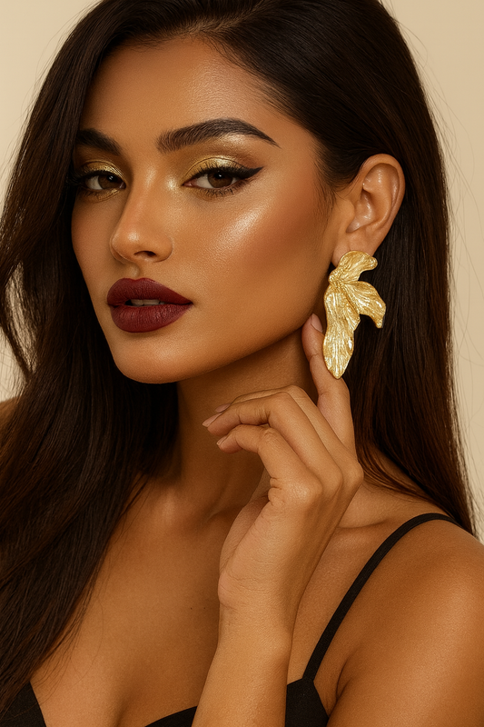 Half Leaf Special Earrings