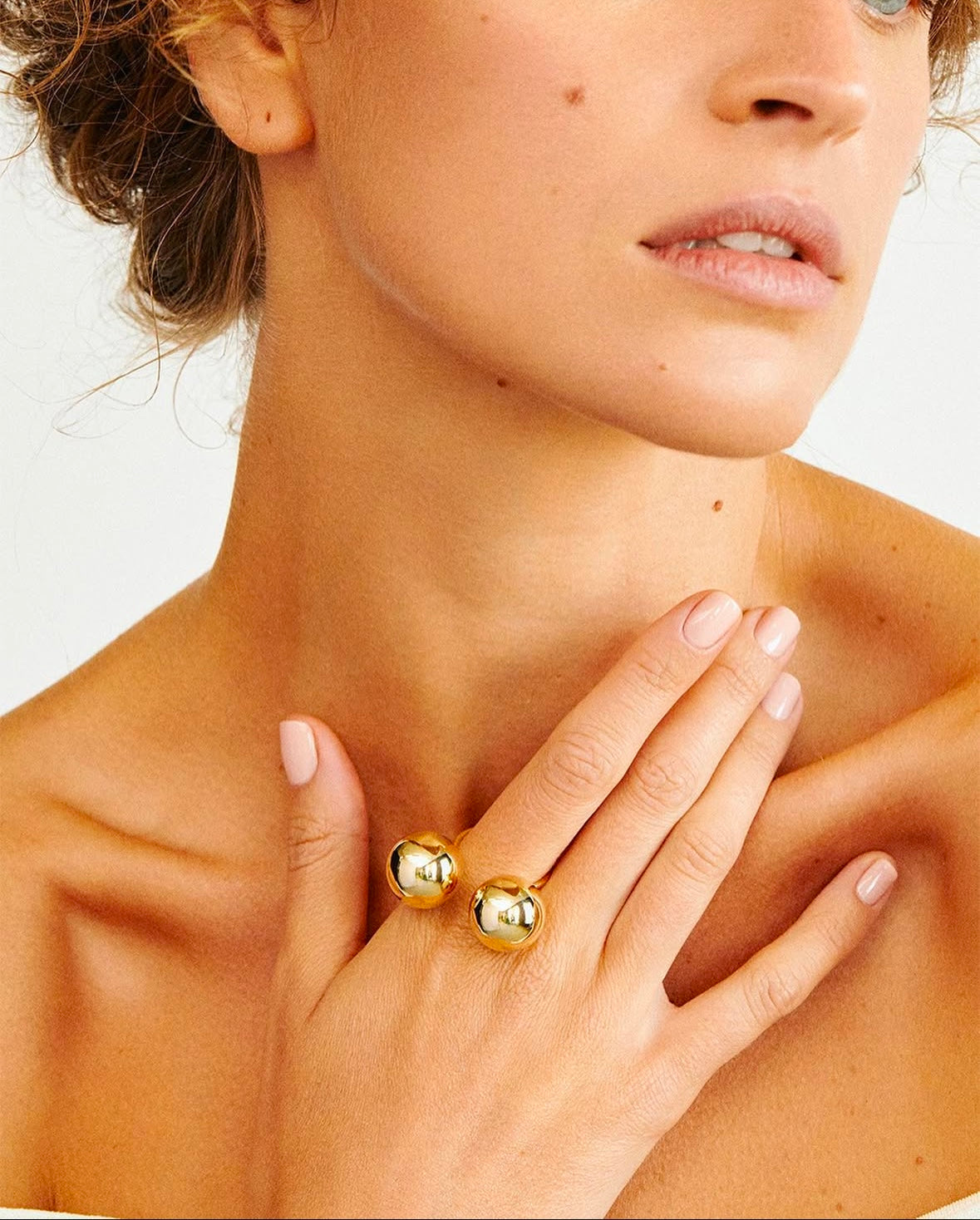 Gold Open Ring