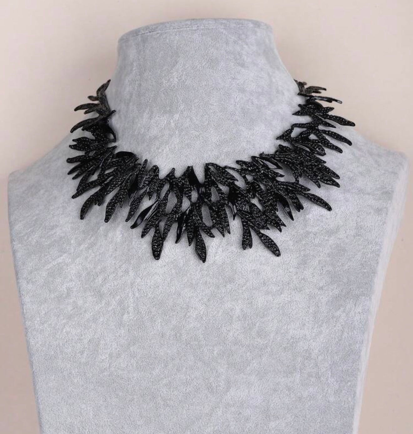 Noir Statement Necklace