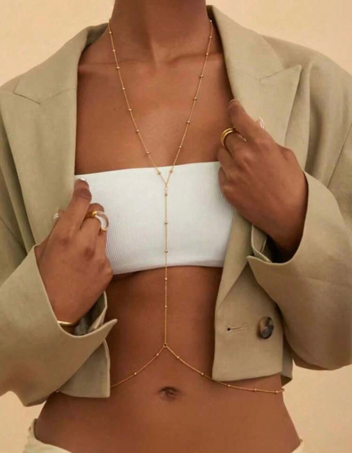 Stainless Steel Body Chain