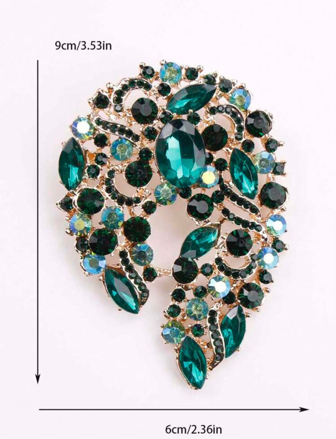Super Shiny Multicolour Brooch