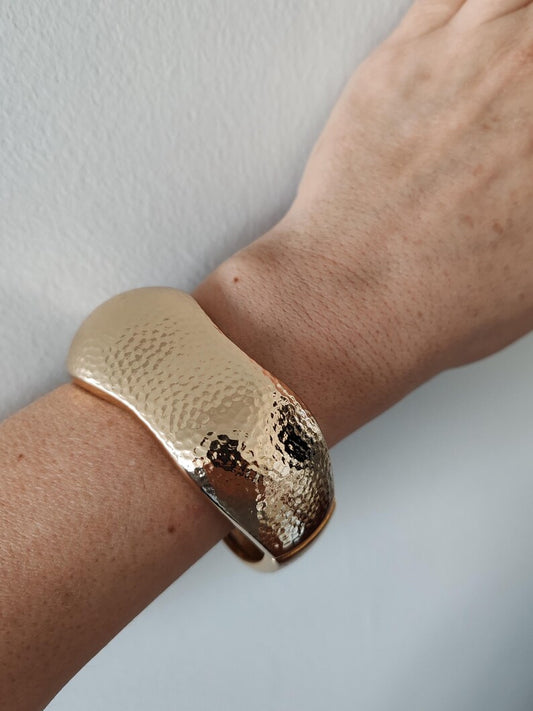 Bold Curved Bangle