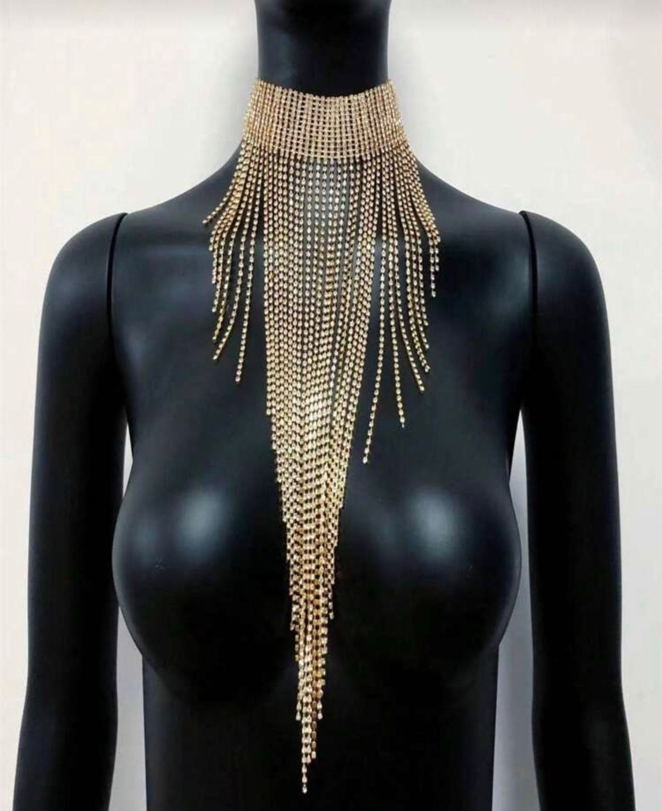 Collier “Cascade Dorée”