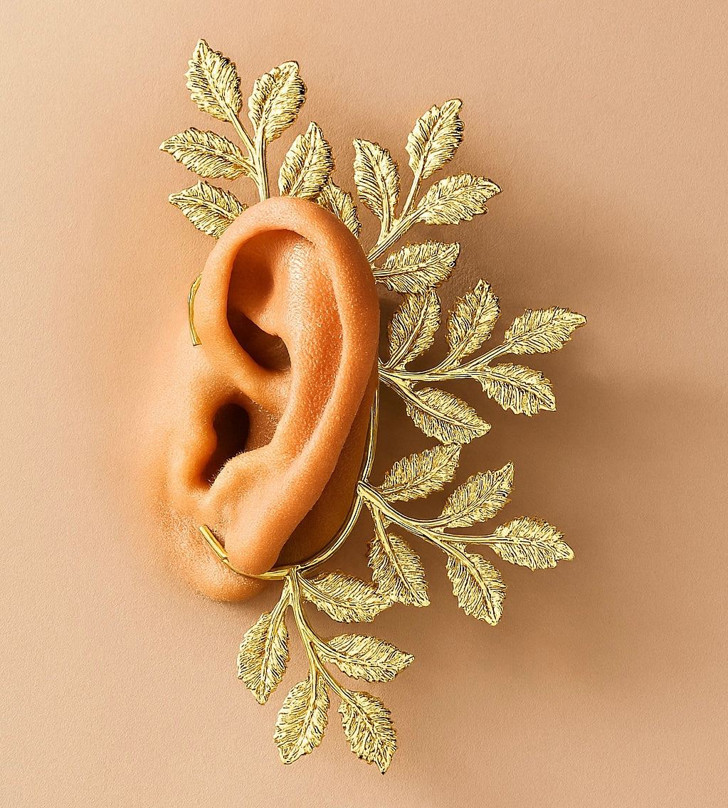 Floral Ear Cuff