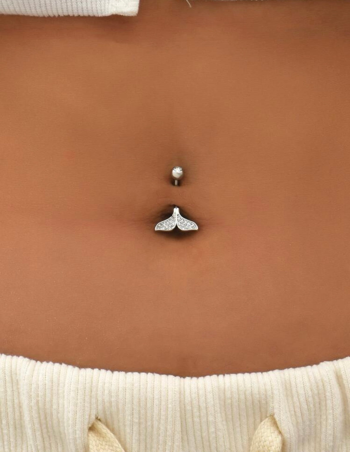 Golden FishTale Belly Button