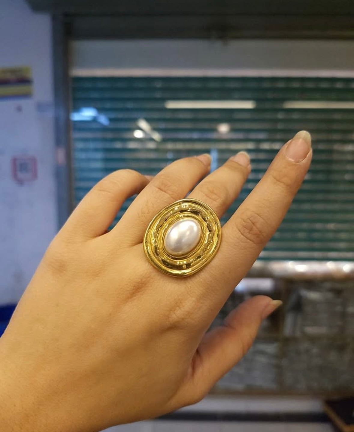 Mother of Pearl Ring