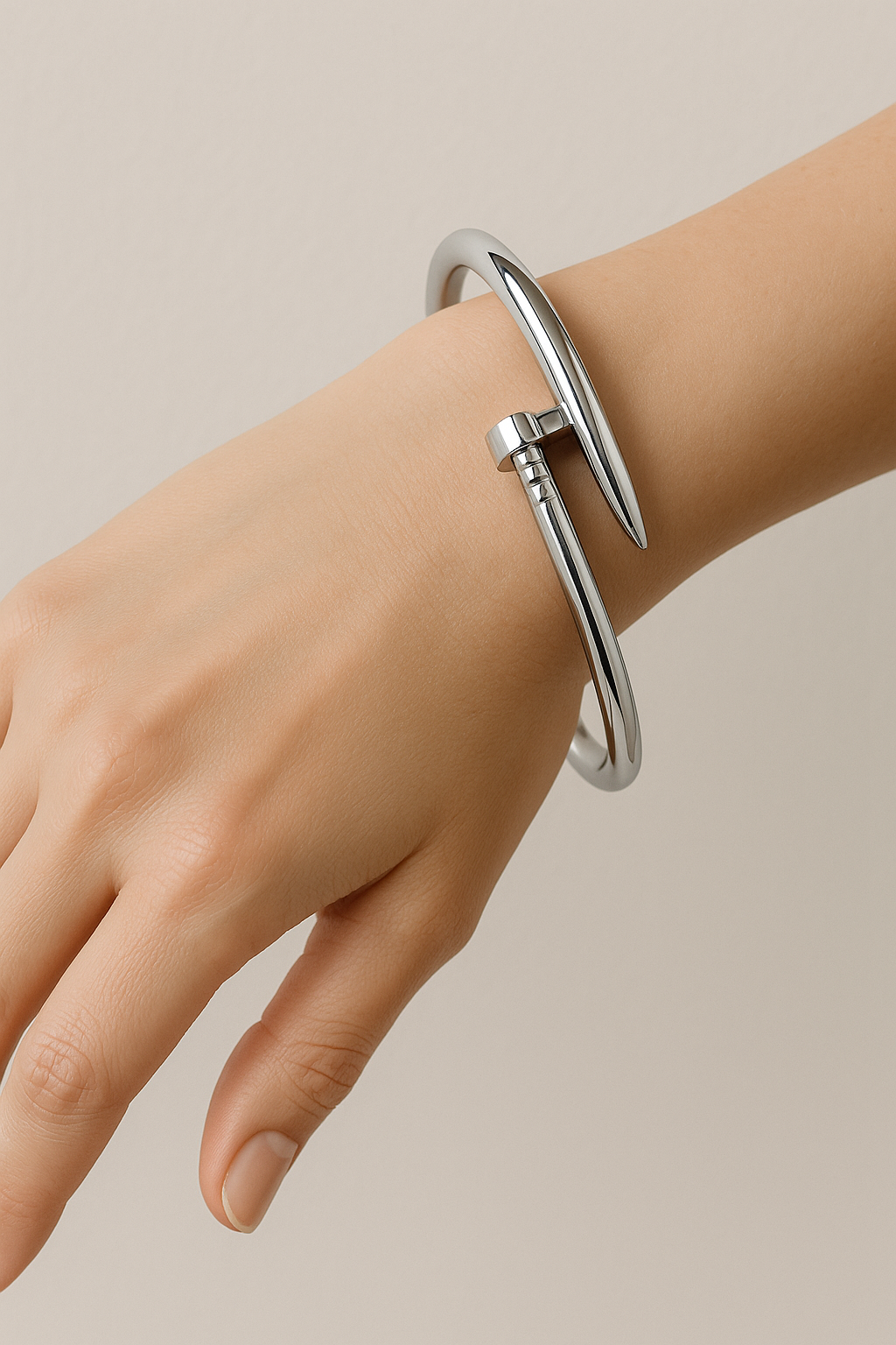 Stainless Nail Bracelet